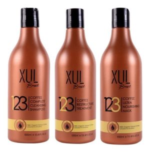 Kit Alisado Xul Brasil Pasos N°1, 2 Y 3 De 1000 Ml C/u